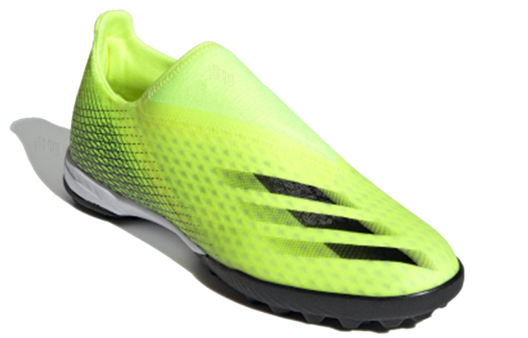 Мужские кроссовки adidas X GHOSTED.3 LL (зелено-черные) — фото 3