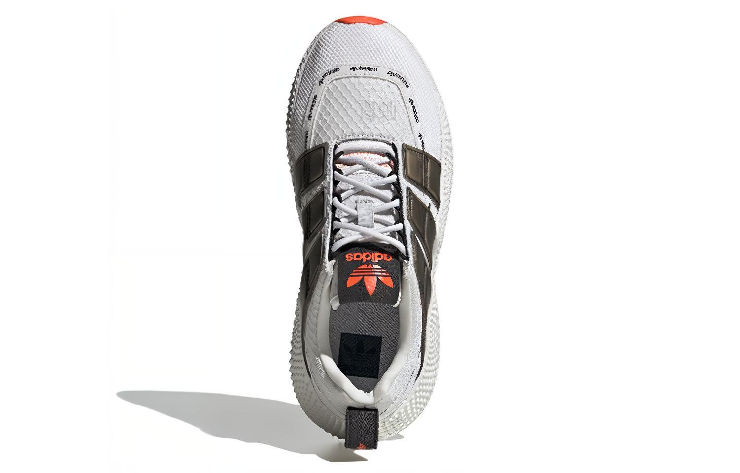 Мужские кроссовки adidas originals PROPHERE V2 (белый / коричневый) — 白/棕榈 — фото 4