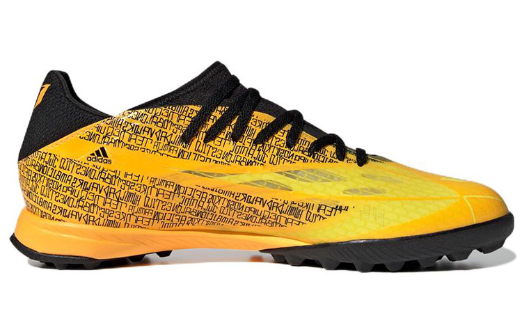 Мужские футбольные бутсы adidas Messi.3 (желто-черные) — фото 2