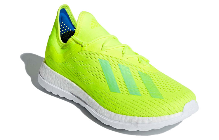 Мужские кроссовки adidas X 18+ (желто-белые) — фото 3