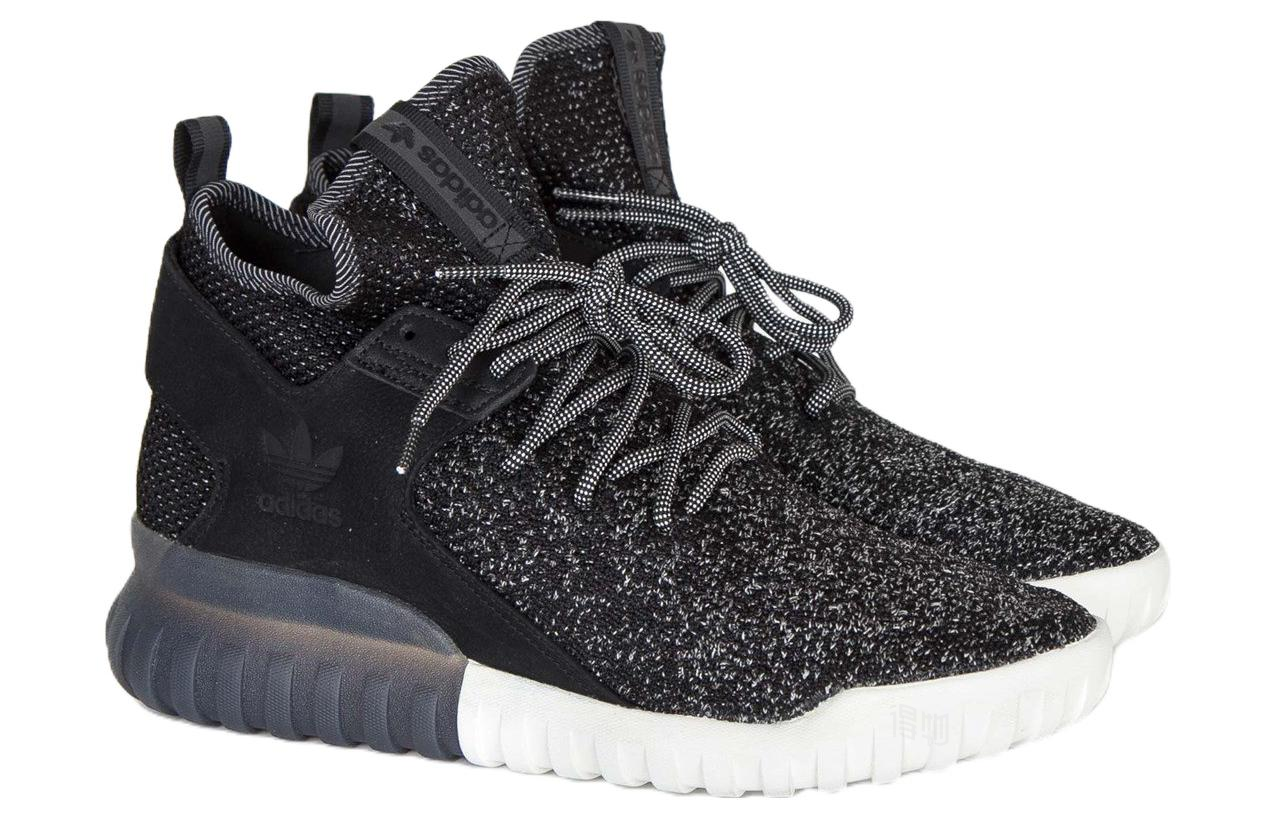 Кроссовки adidas originals Tubular X ASW (черные) — Чёрный / белый — фото 2