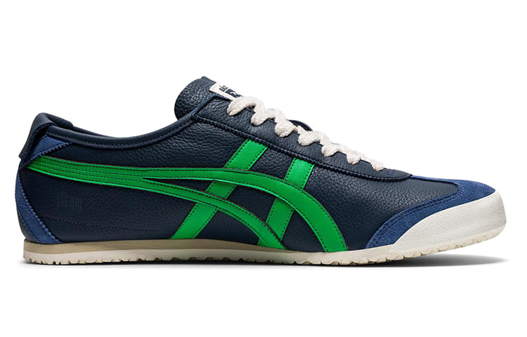 Кеды Onitsuka Tiger MEXICO 66 (темно-сине-зеленые) — фото 2