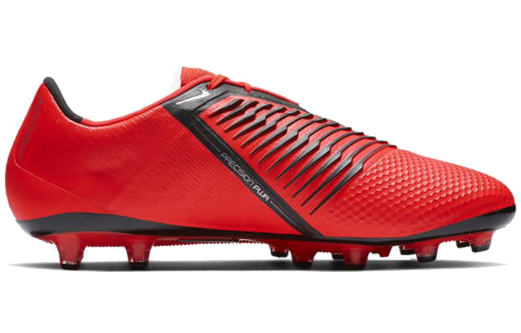 Футбольные бутсы Nike Phantom Venom Elite AG (красно-черные) — фото 2