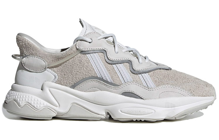 Кроссовки adidas originals Ozweego (бело-серые) — Белыйсерый — фото 2