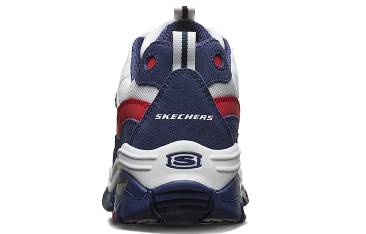 Женские кроссовки Skechers Energy (бело-красно-синие) — фото 3