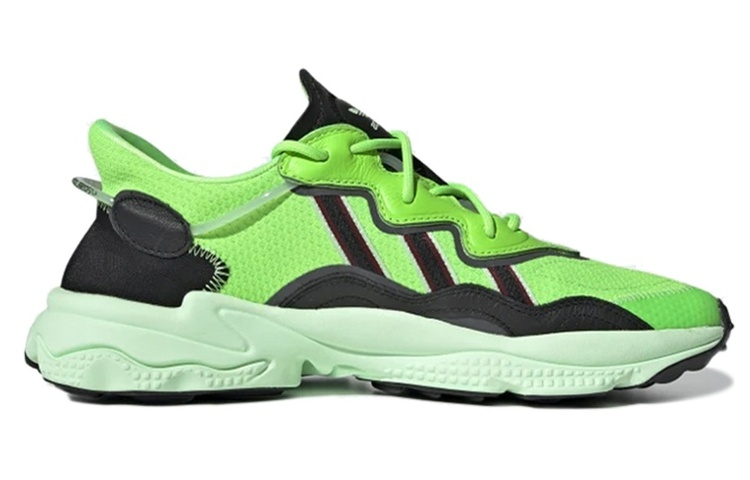 кроссовки adidas Ozweego Neon Green (салатовый) — фото 2