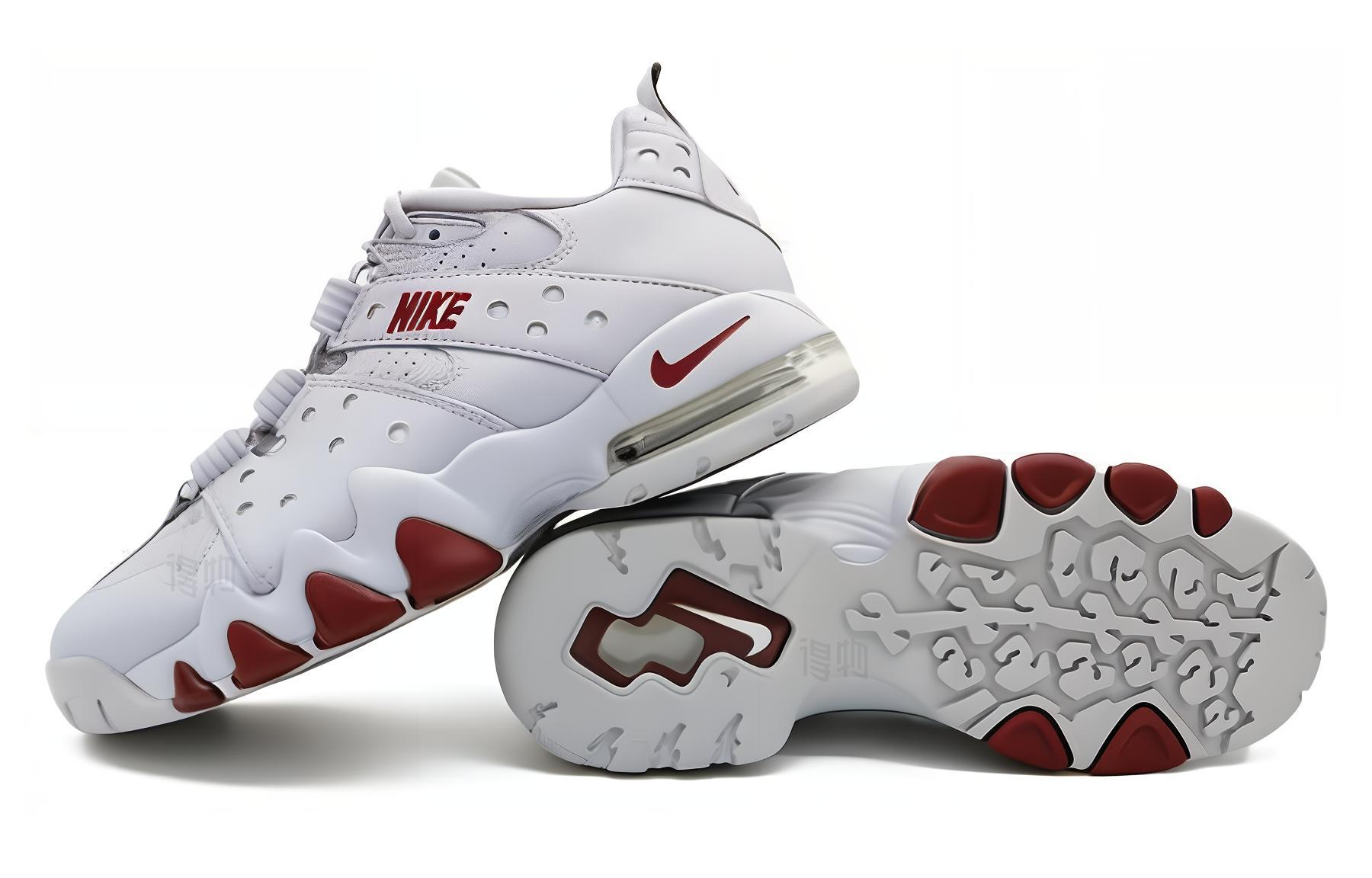 Кеды Nike Air Max 2 CB 94 (бело-красные) — Белыйкрасный — фото 2