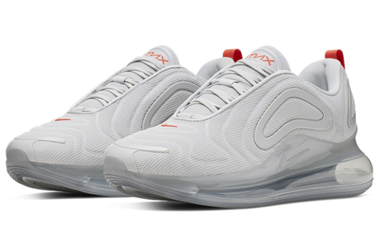 Мужские кроссовки Nike Air Max 720 (серебристо-белые) — фото 3