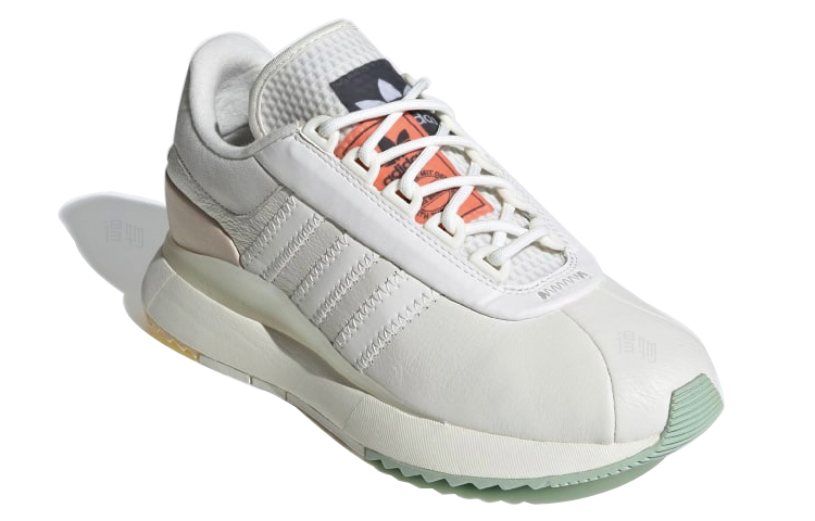 Женские кроссовки adidas originals SL Andridge PU (бело-серые) — фото 2