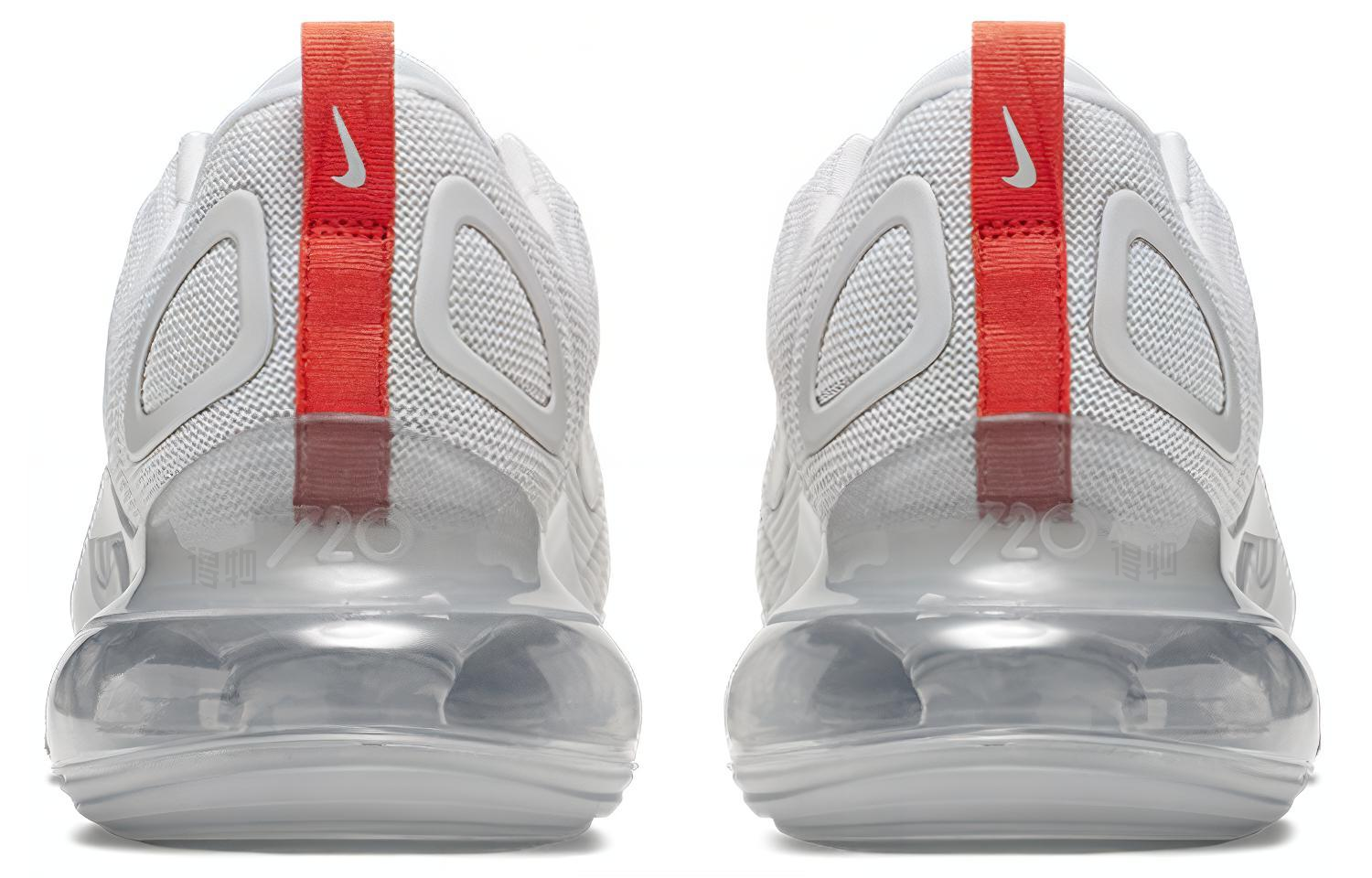 Мужские кроссовки Nike Air Max 720 (серебристо-белые) — фото 4
