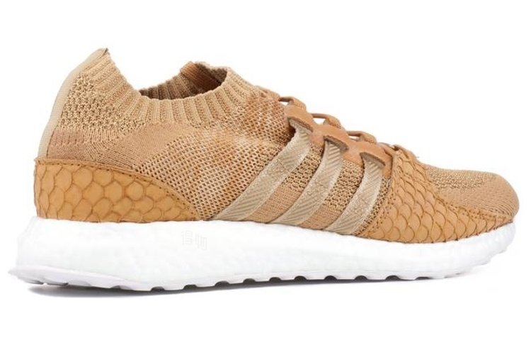 Кроссовки adidas originals EQT Support Ultra Pusha T Brown Paper Bag (коричнево-белые) — Коричневый / белый — фото 3