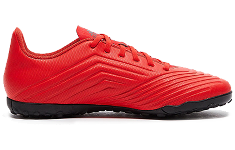 Мужские кроссовки adidas Predator19.4 TF (красно-черные) — фото 2