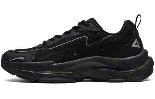 PEAK Little Wave Slip Resistant, Abrasion Resistant, Breathable Low top Sports Casual Shoes Men's Black
