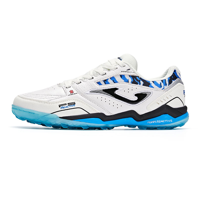 Joma Abrasion Resistant Support Soccer Shoes Men’s White Blue