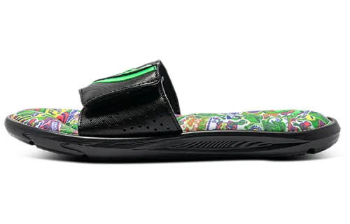Under Armour Ignite Vi Graphic Strap Slides 'Black Green'