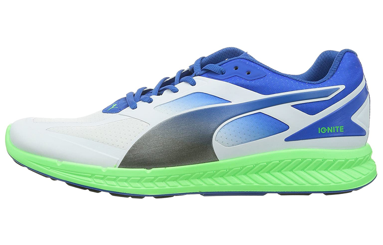 PUMA Ignite Low top Casual Shoes Men's White Blue Green