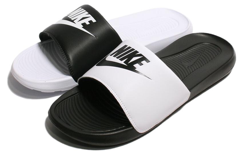 Женские шлепанцы Nike Nike Victori One slide mix (черный / белый)