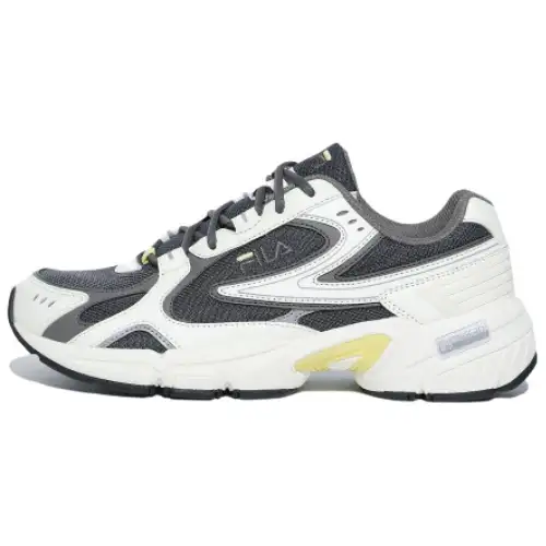 FILA Low top Casual Shoes Unisex White Gray