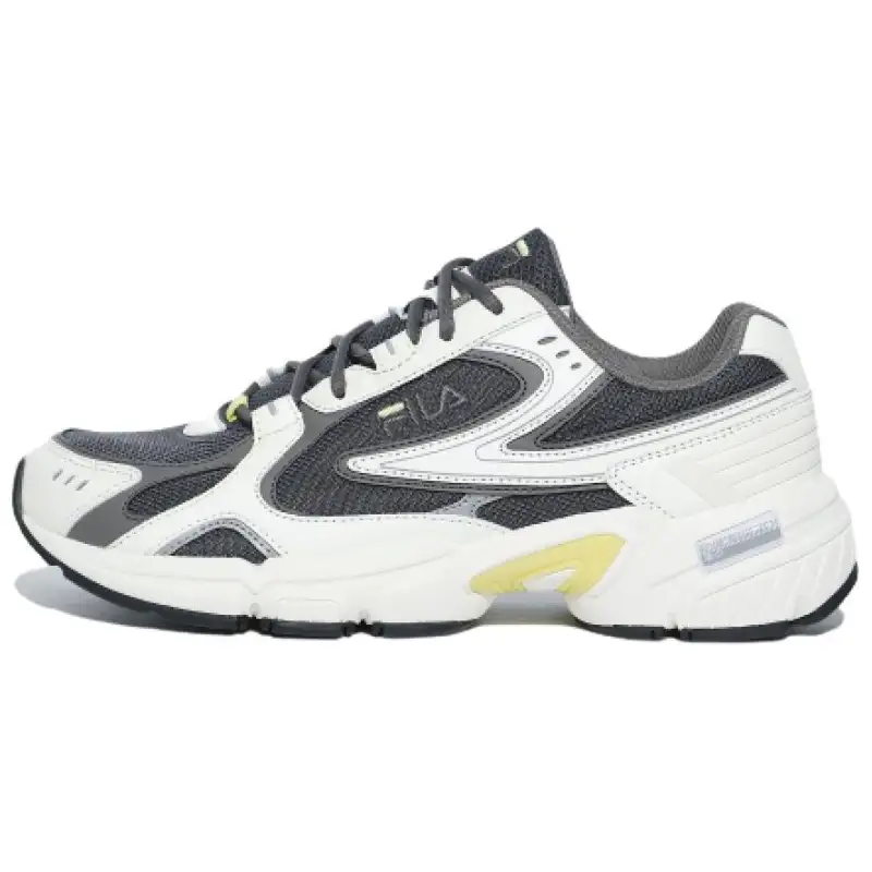 FILA Low top Casual Shoes Unisex White Gray