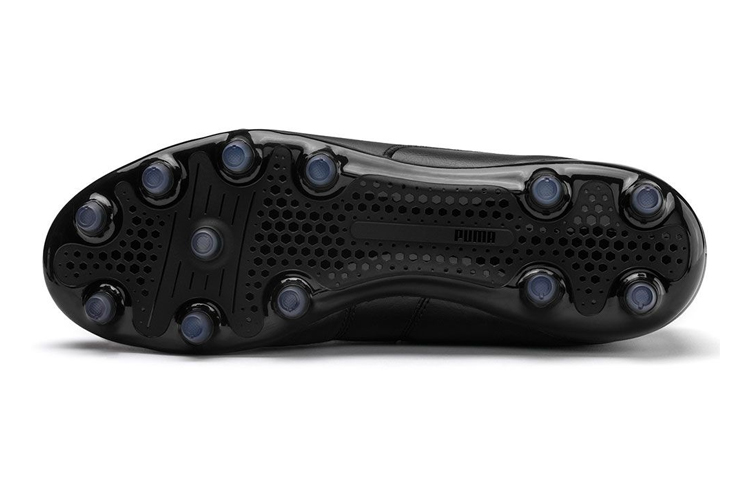 Мужские бутсы PUMA King Pro FG (черные) — Чёрный — фото 5