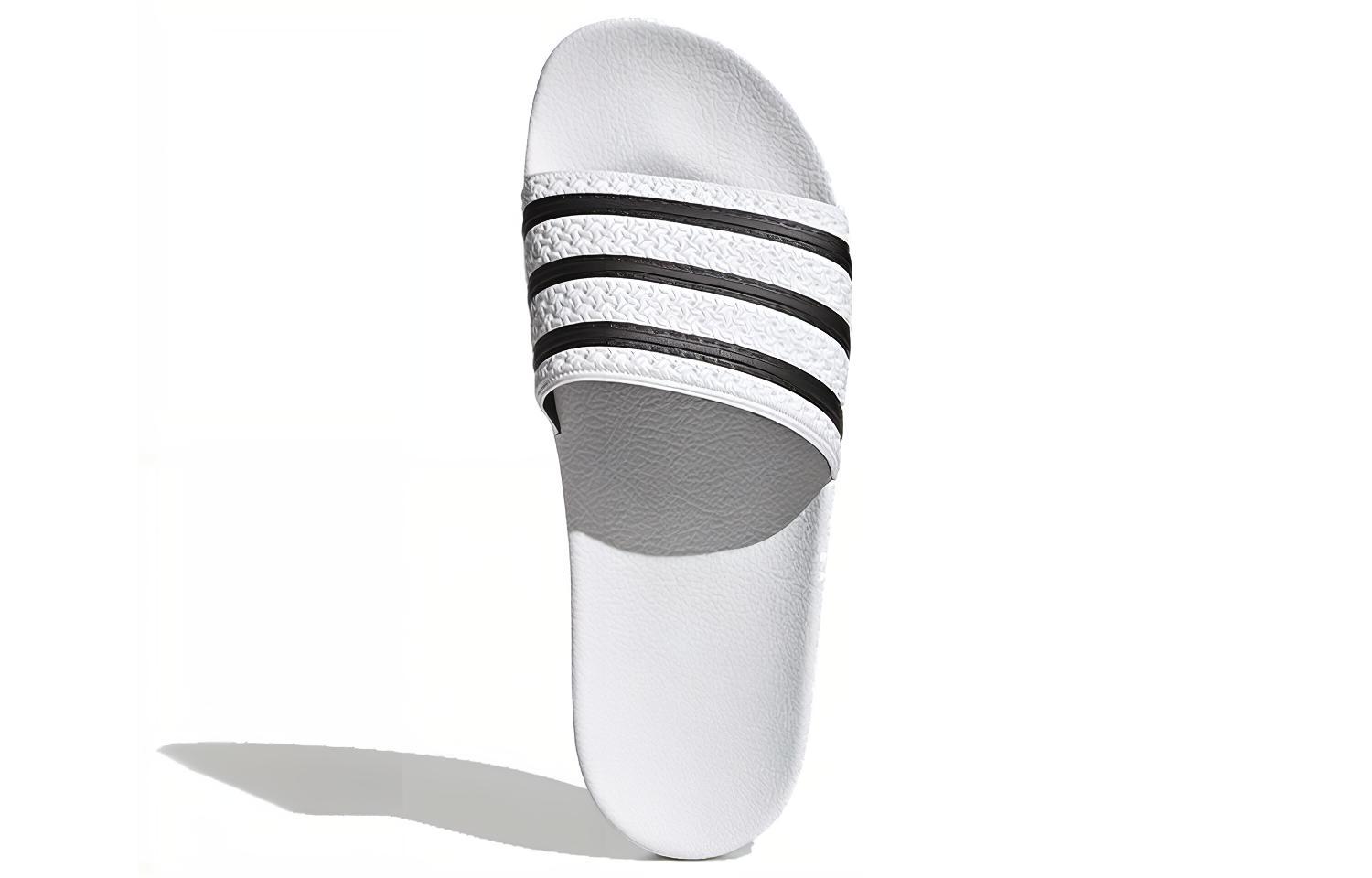 Шлепанцы adidas Adilette (черно-белые) — фото 5