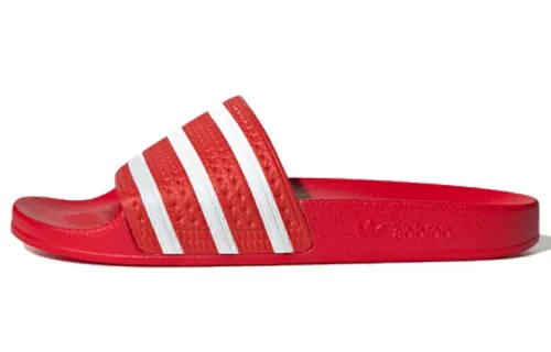 Adidas Originals Adilette Slides 'Red White'
