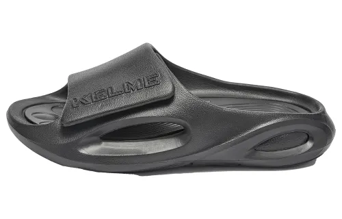 KELME EVA Slip Resistant Slide Slippers Unisex Black