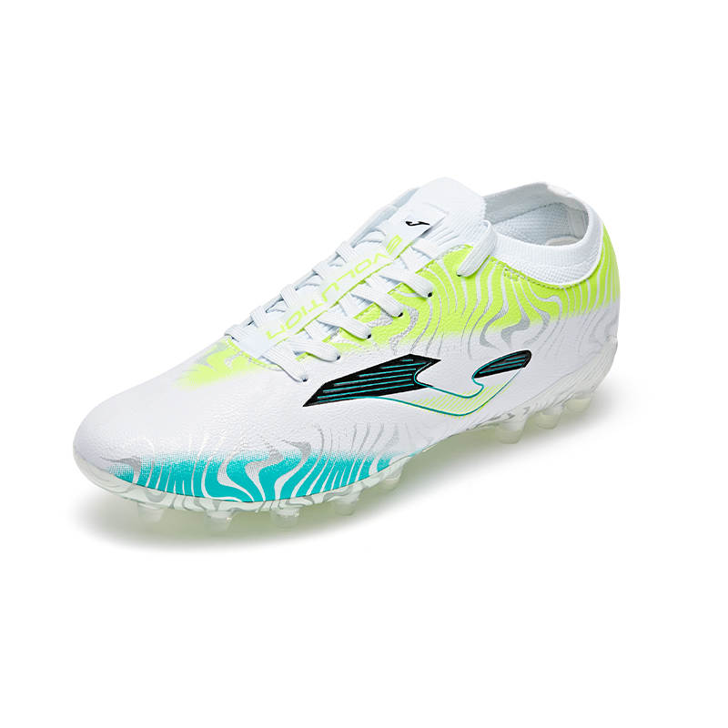 Joma Evolution MG Multi Ground Artificial Turf Soccer Shoes Men’s White Yellow