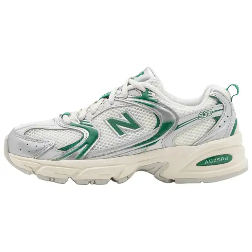 530 New Balance 'White Silver Green'