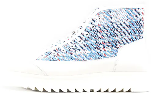 Onitsuka Tiger Blucher Mt Shoes 'White Blue'
