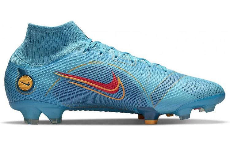 Мужские бутсы Nike Mercurial Superfly 8 (синие) — фото 2