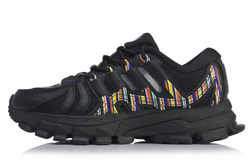 Li Ning Furious Rider ACE Cushioning Slip Resistant Low top Casual Shoes Men's Black