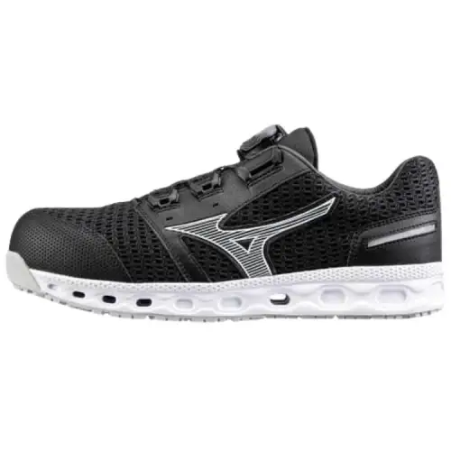 Mizuno VH51LBOA Cushioning Low top Casual Shoes Men's Black Silver