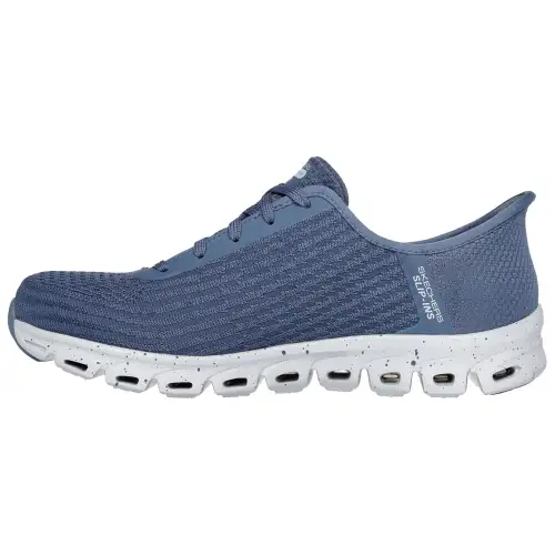 Skechers Glide Step Breathable Low top Casual Shoes Women's Blue