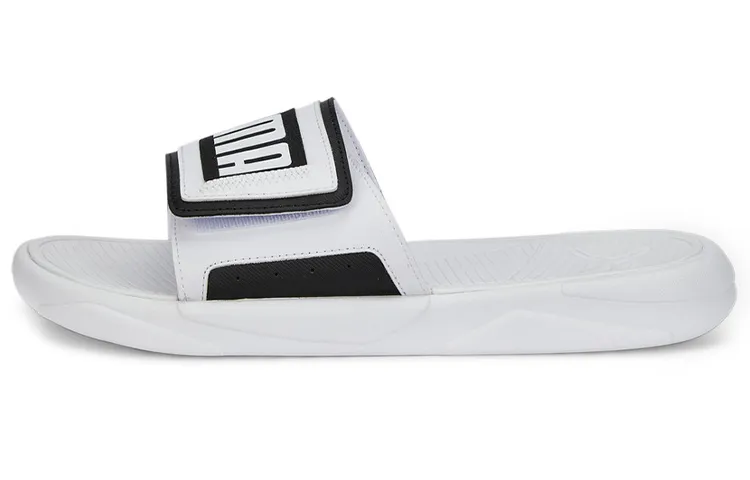 PUMA Royalcat Rubber Sole Slide Slippers Unisex White Black
