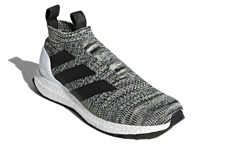 Мужские кроссовки adidas ULT Oreo TF (серый / белый / черный) — Серый / белый / чёрный — фото 3
