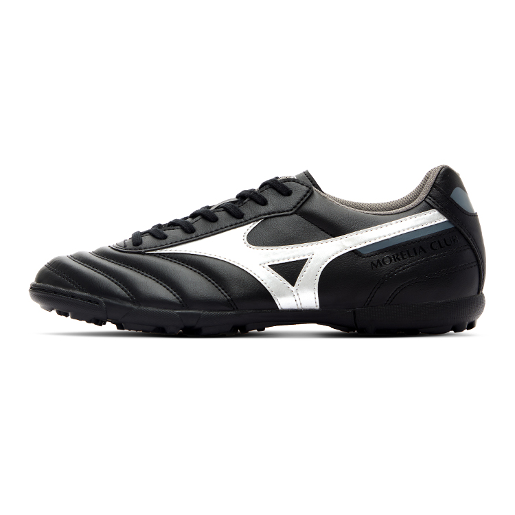 Mizuno MORELIA 2 Slip Resistant And Abrasion Resistant Coverage Soccer Shoes Men’s Black Silver