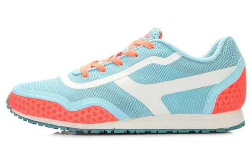 Li Ning Casual Shoes Women's Low Top Blue/Red