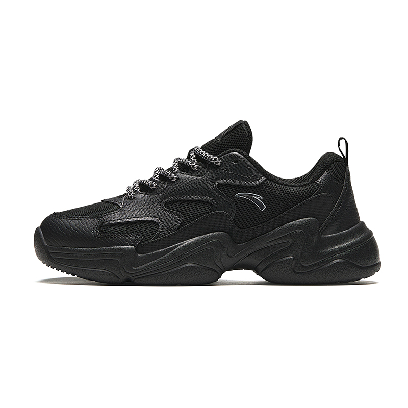 Anta Life Collection Abrasion Resistant Low top Casual Shoes Women's Black