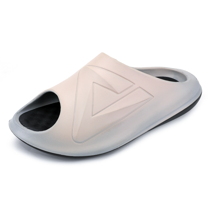 PEAK EVA Leather Patchwork Slide Slippers Men's