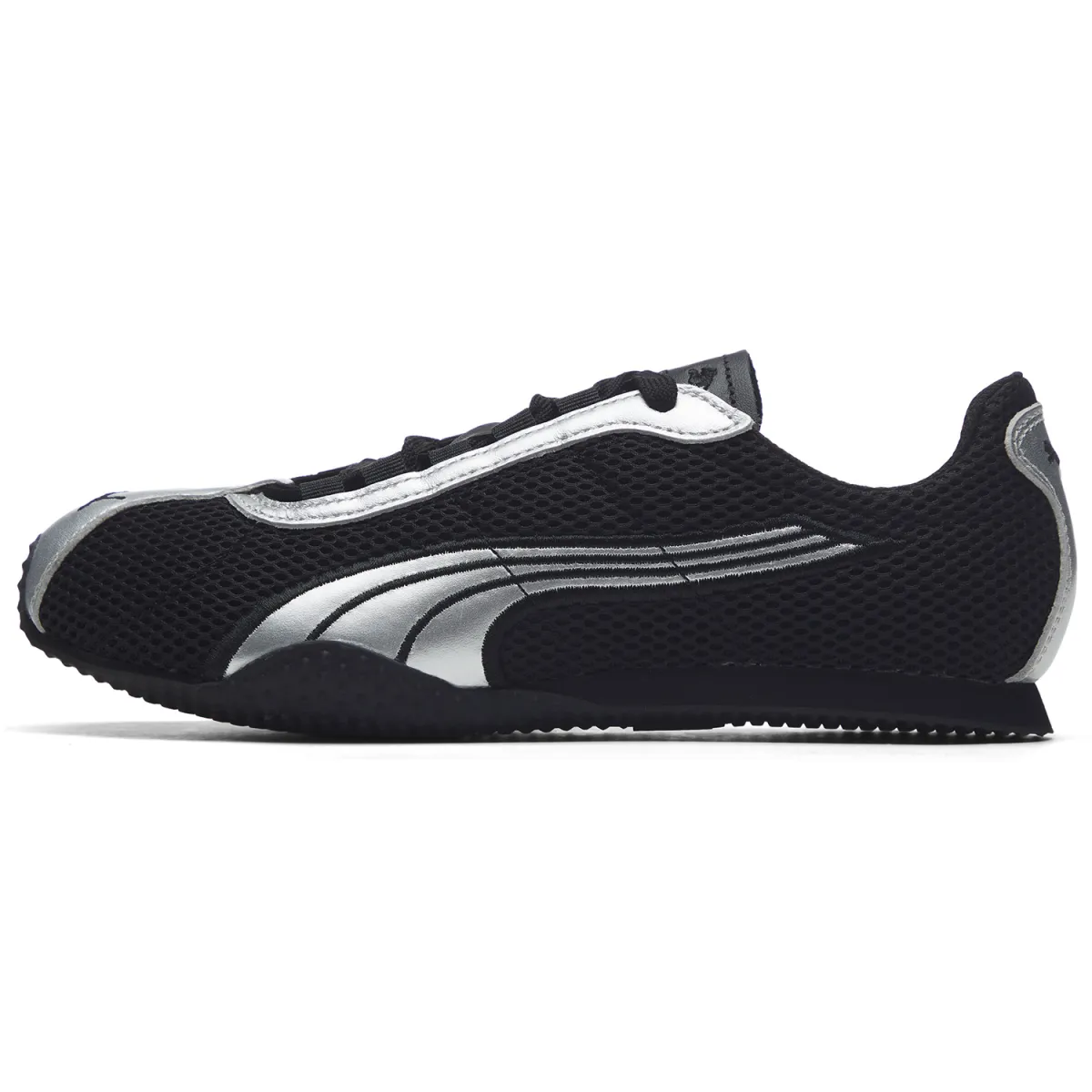 PUMA H Street Breathable Low top Casual Shoes Unisex Silver Glow Black