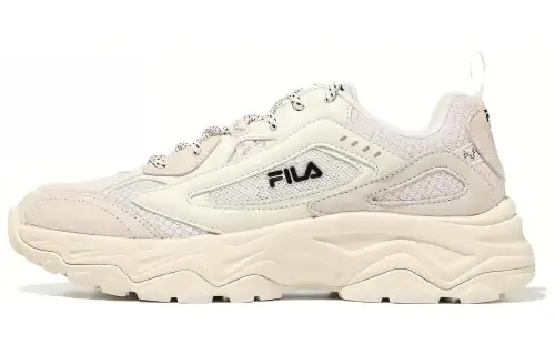 FILA Ray Tracer Low top Casual Shoes Unisex White Black