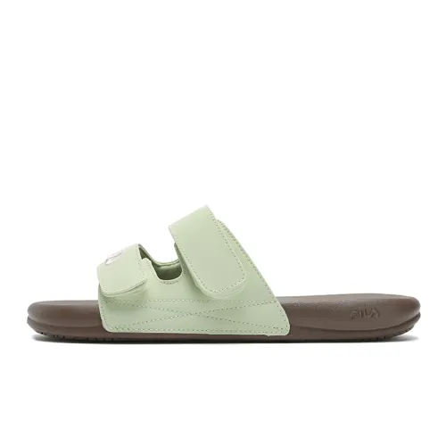 FILA DRIFTER 2 Slip Resistant Slide Slippers Women's Light Green