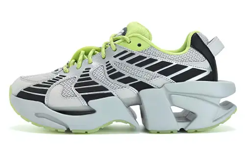 FILA Space Low Sneakers 'Silver Black Green' Women's