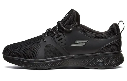 Skechers Go Walk 4 Casual Shoes Men's Low Top All Black