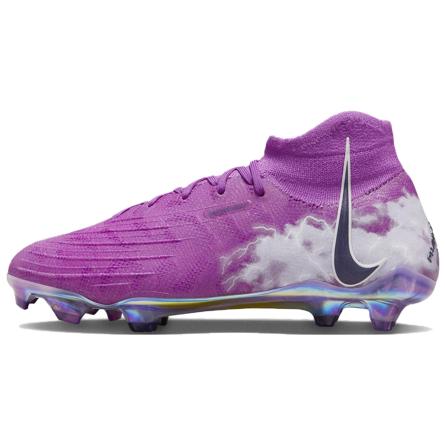 Женские бутсы Nike Phantom Luna Elite SE FG (фиолетовый)