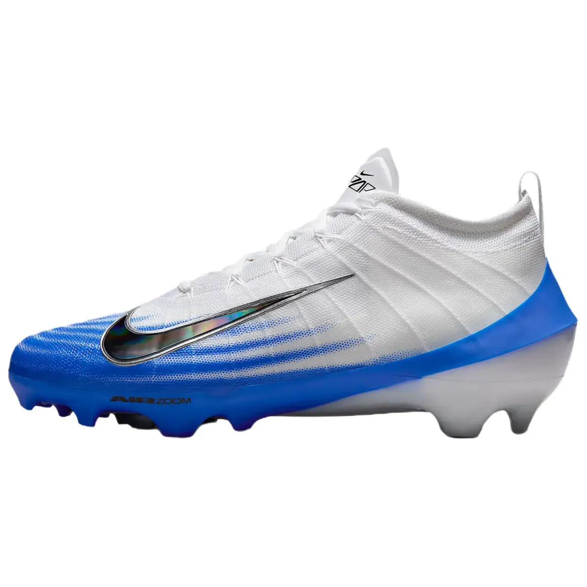 Nike Vapor Elite 1 Breathable Lightweight Breathable And Lightweight Soccer Shoes Men's White Blue