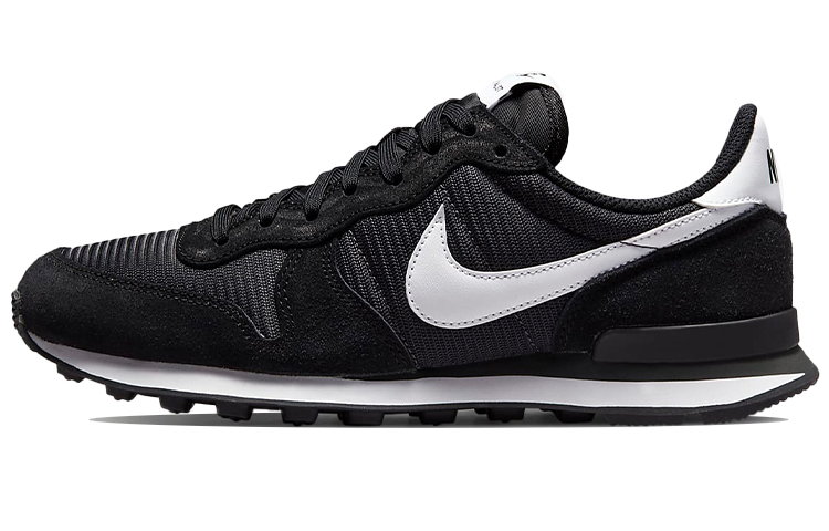 Nike Internationalist Black Dark Smoke Grey White Women's