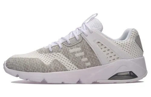 Li Ning Bubble Casual Shoes Women's Low Top Gray/White