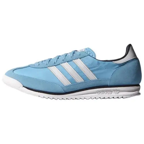 Adidas Originals SL 72 Slip Resistant Abrasion Resistant Low top Casual Shoes Women's Blue